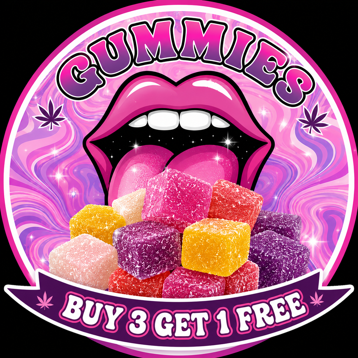 Vegan Organic Gummies, Made in House